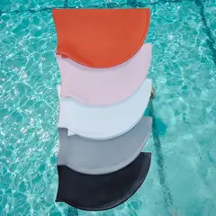 GENERICO - Gorro de Natación de Silicona Color Aleatorio