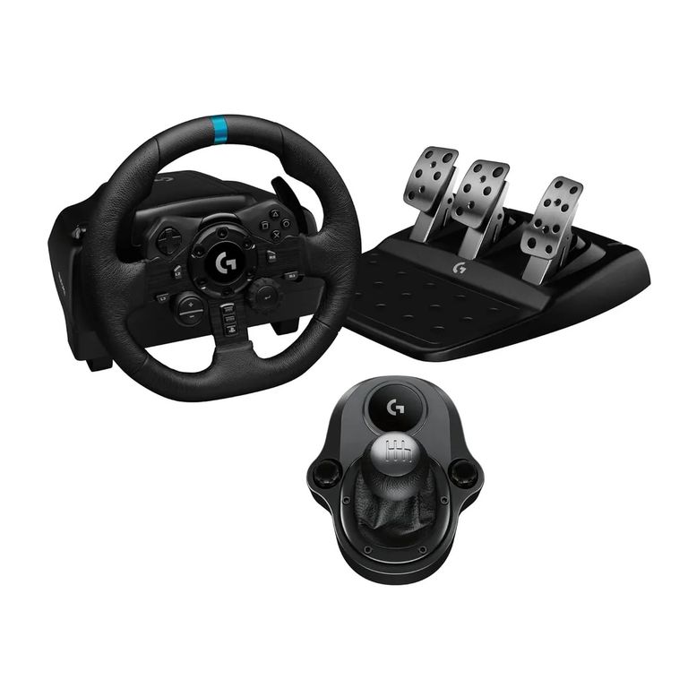 - Volante G923 TrueForce for PC Xbox Timón + Pedales + Palanca
