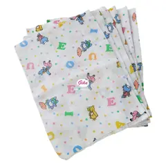 GIKA - Pañal Bebé Tela Gasa - Estampado - Pack x6