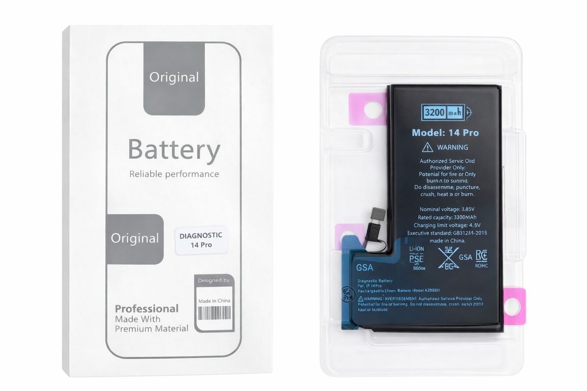BATERIA IPHONE 14 PRO DIAGNOSTICO