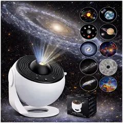 OEM - Proyector de Galaxias y Sistema Solar de 12 Discos Tipo Planetario