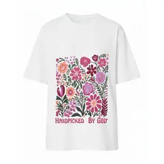 OEM - Polo Mujer Algodón Estampado Manga Corta