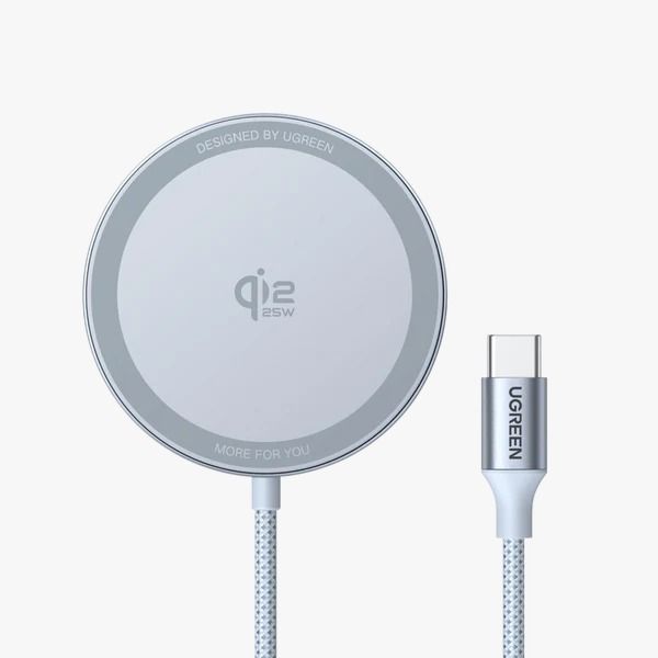Cargador inalambrico Magsafe Qi2 de 25W certificado para iPhone