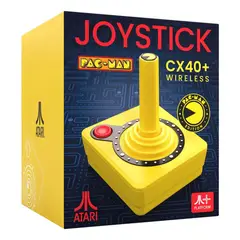 ATARI - Jostick Cx40+ Wireless Pac-man Edition Amarillo