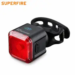 OEM - Luz Trasera Bicicleta con Sensor de Movimiento y Frenado