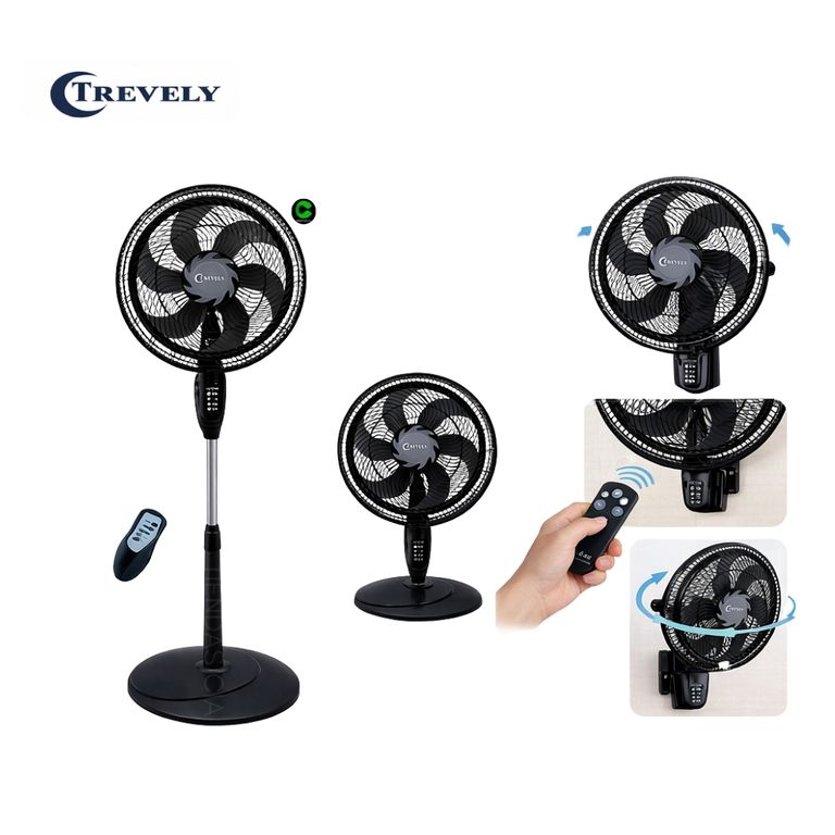 VENTILADOR 3 EN 1 18" CON CONTROL REMOTO
