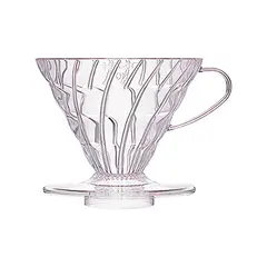 HARIO - Dripper V60 de Polipropileno para Café Filtrado – 1 a 4 Tazas