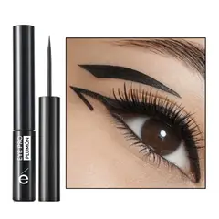 ESIKA - Delineador liquido punta plumón ésika negro a prueba de agua eye pro