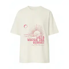 OEM - Polo Mujer Algodón Estampado Manga Corta