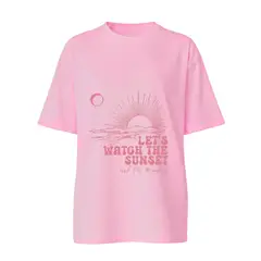 OEM - Polo Mujer Algodón Estampado Manga Corta