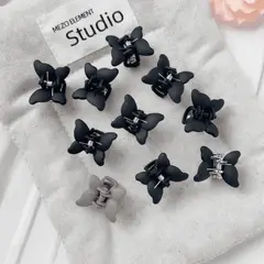 AFRODITA - Set x 100 Ganchos Piojitos Negros Para el Cabello