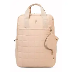PORTA - MOCHILA TIARA BEIGE