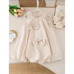 GENERICO - VESTIDO BUBBLE CON LAZO 3D- EMMARI