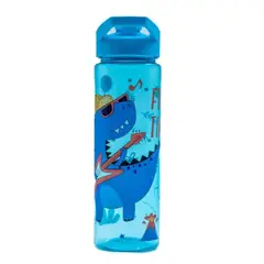 GENERICO - TOMATODO COLEGIO 750 ML NIÑOS DINOSAURIOS BOTELLA REUTILIZABLE TAPA CON BOQUILLA 23 CM
