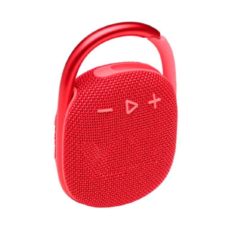 Parlante bluetooth portátil clip 5 rojo