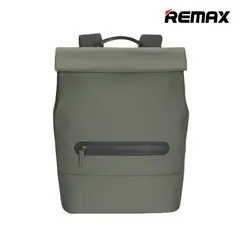 REMAX - Mochila BAG-11 para Laptop 14” Impermeable Antigolpes Diseño Minimalista Verde