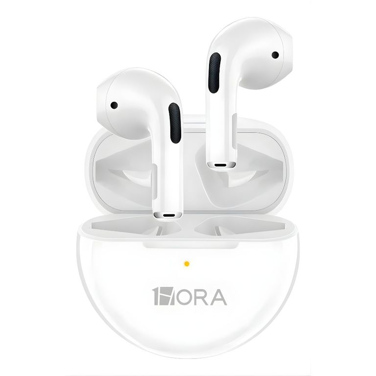 Audífonos In-ear Bluetooth Auriculares 1hora Aut119 Color Blanco