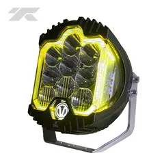 GENERICO - Faro Led Force Dual 7pg 12V24V 90W 6000K Neón Amarillo