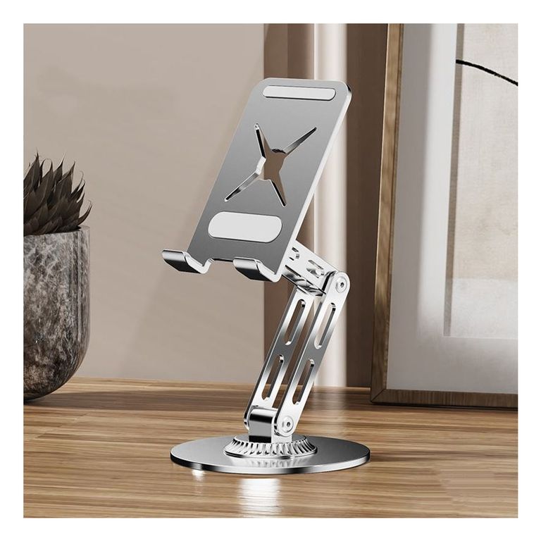 Base Soporte Celular Escritorio Premium Ajustable Rotación 360