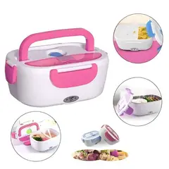 GENERICO - LONCHERA ELÉCTRICA PARA MUJER PORTÁTIL CALENTADOR COMIDA ALIMENTOS