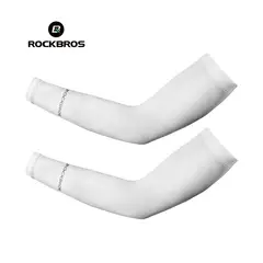 Rockbros - Manga Deportiva BLANCO Verano Con Protección UV