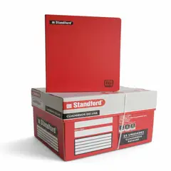 STANFORD - Caja de Cuadernos Rayado Standford Notebook – 25 Unidades