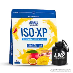 APPLIED NUTRITION - Iso XP 1 Kg Proteina Isolatada 40 servicios - Mango & Passion fruit + Portaproteina