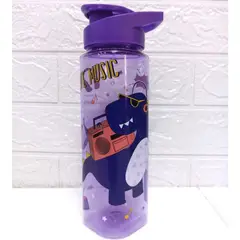 GENERICO - TOMATODO BOTELLA COLEGIO LONCHERA UTILES ESCOLARES NIÑAS 700 ML 23 CM CON ASA