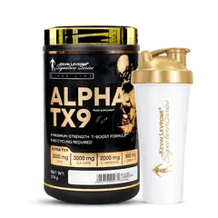 KEVIN LEVRONE - Alpha TX9 Test Booster 30 servicios / Precursor de Testosterona - Fruit Punch + Shaker