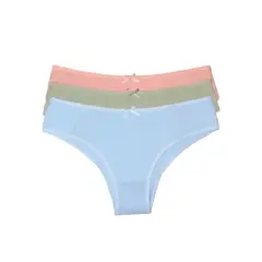 MINTANA - PACK 3 BIKINI LAZO ALGODON MUJER