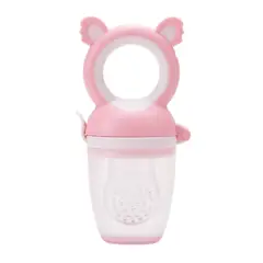 GENERICO - Chupón Alimentador para Bebés Osito con Estuche Niña