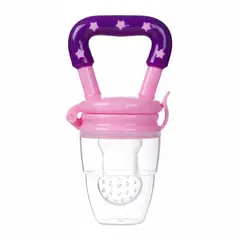 GENERICO - Chupón Alimentador de Frutas para Bebés de Silicona Niña