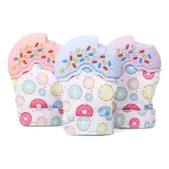 GENERICO - Guante Mordedor Dona Silicona Para Bebes Flexifle Niño