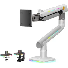 NB NORTH BAYOU - Rack Con Luces RGB Para Monitor Gamer 32 A 60 Nb F5-XE