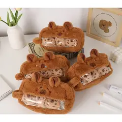 GENERICO - CARTUCHERA PELUCHE CAPIBARA