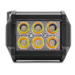 GENERICO - Faro Led Neblinero Dos Filas Para Auto Camioneta Alta Intesidad 1Pcs
