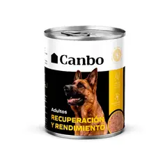 CANBO - Lata para Perro Adulto Recuperación y Rendimiento 330 g