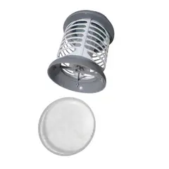 GENERICO - Lámpara LED Mata Mosquitos Zancudo con Panel Solar 5W