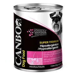 CANBO - Lata Adulto Hipoalergénico Cordero 330 g