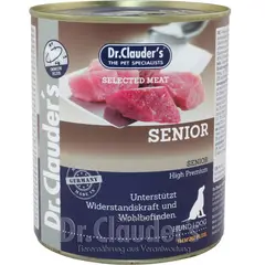 DR CLAUDERS - Dr. Clauder's Selected Meat Senior Alimento Húmedo para Perro 800 g