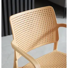 DECORPLAS - Silla de ComedorTerraza Nazca color Naranja