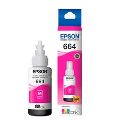 EPSON - Tinta de Impresion T664320 Color Magenta