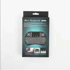 GENERICO - Teclado Inalámbrico RGB Touchpad Keyboard Para Smart TV