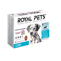 ROYAL PET - Royal Pets Tableta Antiparasitaria para Perros de 20.1 a 40 kg - 3 Meses de Protección