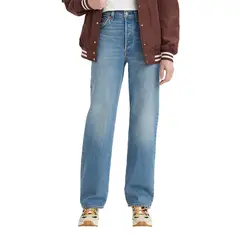 LEVIS - Jeans Mujer Ribcage Full Length Azul