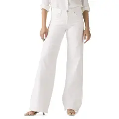 LEVIS - Jeans Mujer 318 Shaping Wide Leg Blanco