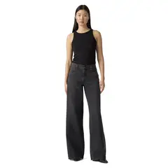 LEVIS - Jeans Mujer 94 Baggy Wide Leg Negro