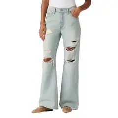 LEVIS - Jeans Mujer Middy Loose Boot Azul