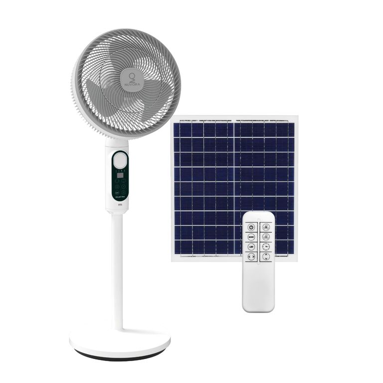 VENTILADOR CON PANEL SOLAR 30W