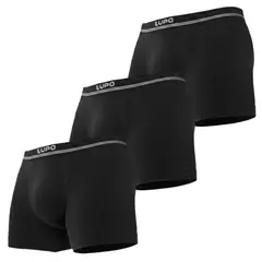 LUPO - Pack x3 Boxer de Microfibra sin Costuras Essentials Lúmen